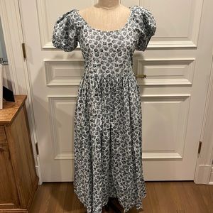 LoveShackFancy Printed Maxi dress size 4